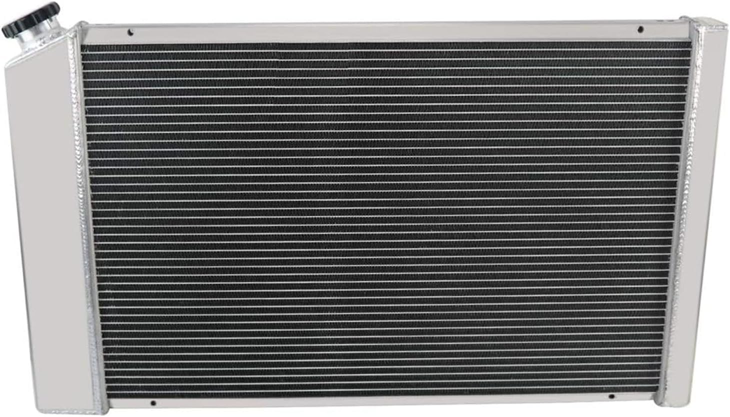 4 Row Aluminum Radiator For 1973-1990 Chevy Caprice C10 C20 C30 K10 K20 K30 C15 Suburban El Camino Malibu K5 Blazer Pickup