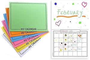 Hygloss Products Create Your Own Calendar - White