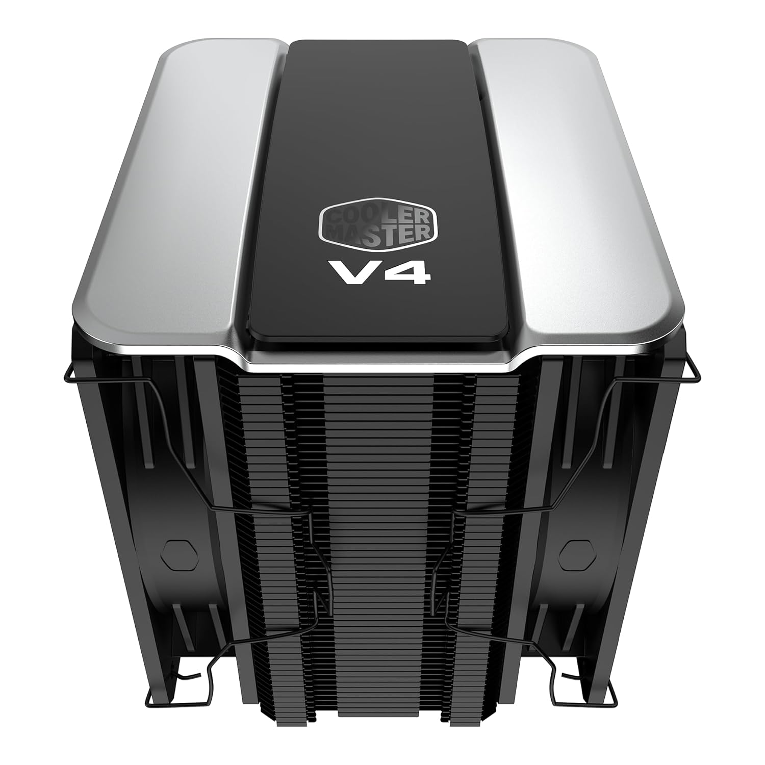 Cooler Master V4 Alpha 3DHP CPU Air Cooler – Patented 3D Heat Pipe Technology, Dual 120mm PWM High Airflow Fans, Quiet Cooling & Easy Installation, AMD AM5/AM4 & Intel LGA 1851/1700, Black