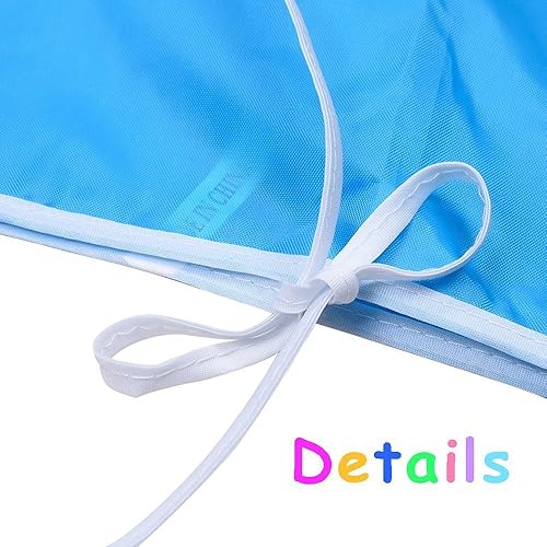 Miniatura 4 de Mudder - Delantal de pintura artística para niños, 2 piezas, resistente al agua