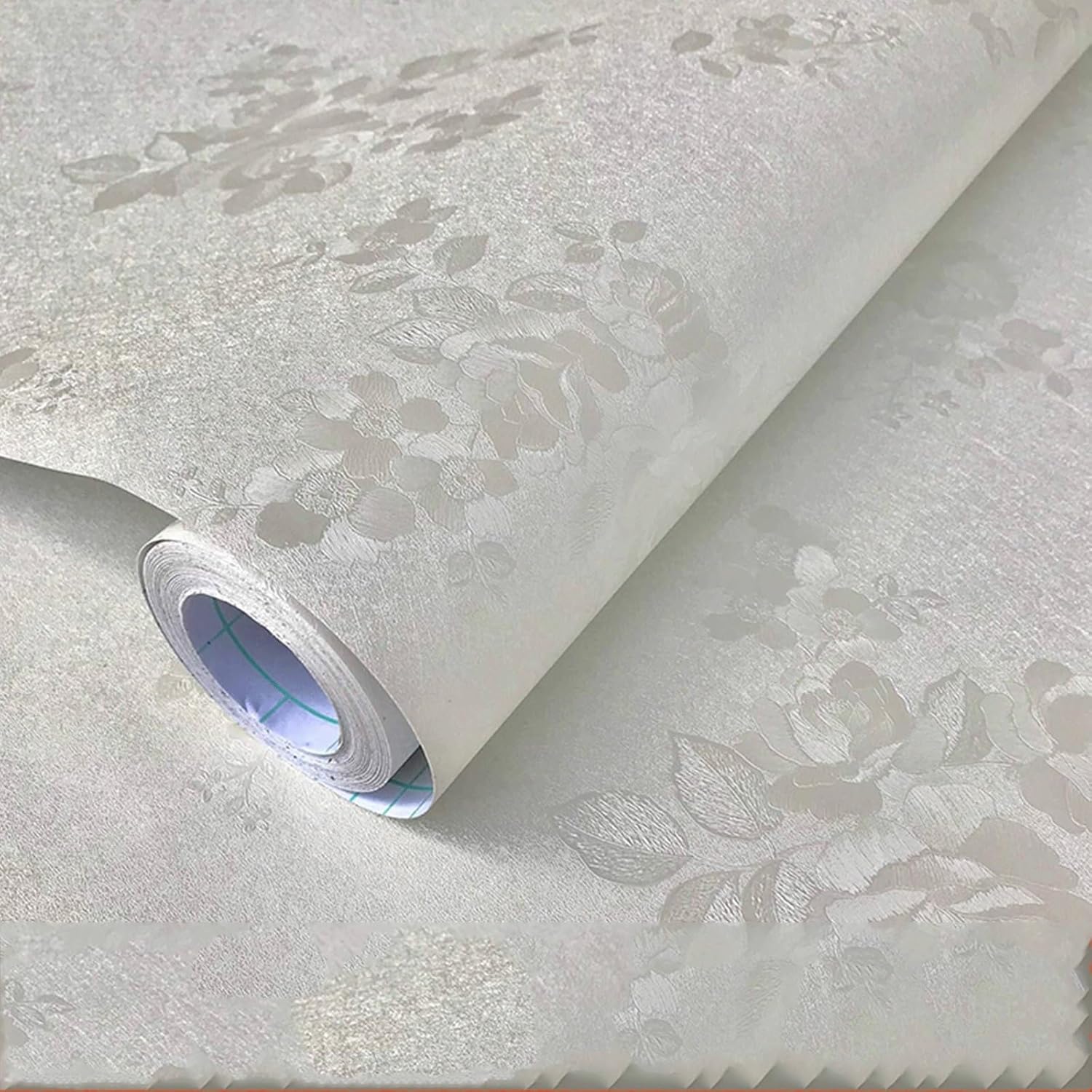 Decorative Floral Wallpaper Textured Wallpaper Home Decor with Waterproof Properties Suitable for Bedrooms & Living Rooms(Gold,Medium)