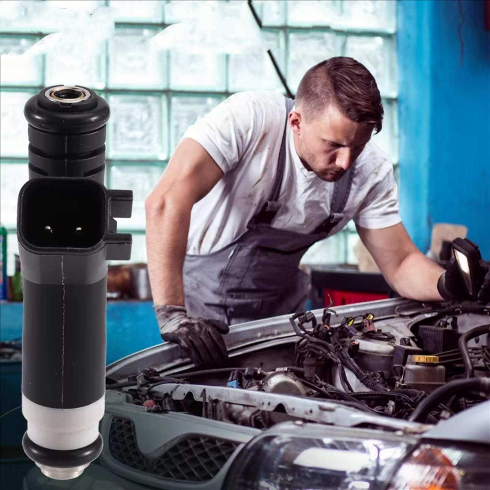 Gicleur Injecteur Buses D'injecteur Carburant Voiture 4 Pièces Ensemble D'accessoires Moteur Automobile 4L3Z9F593BA Compatible Avec Mercury Pour Mountaineer 2004 2005