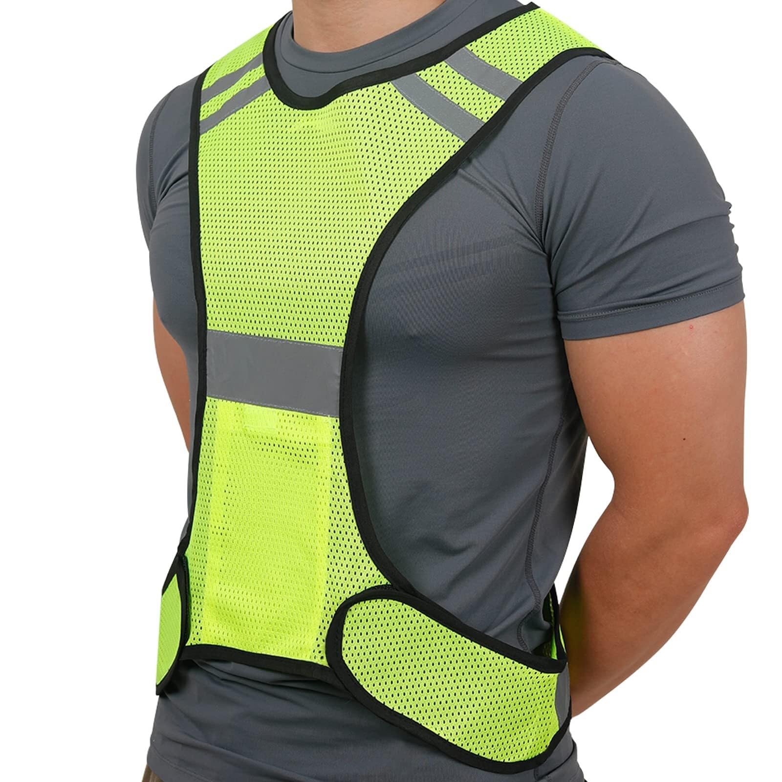 Chaleco De Seguridad Los Chalecos Reflectantes For Correr For Hombres Y Mujeres Son Adecuados For Viajes Nocturnos Reflectantes Chaleco De Trabajo