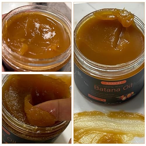 Miniatura 7 de Dr. Sebi - Aceite de batana crudo para el crecimiento del cabello, 100% natural puro de Honduras, orgánico sin refinar para prevenir la pérdida de