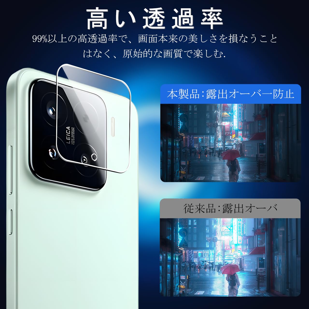Amazon | JCJCLY 対応 Xiaomi 15 ガラスフィルム 6.36インチ【2枚強化