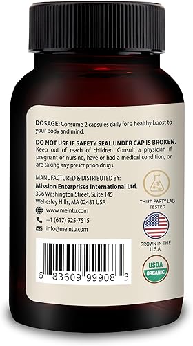 Miniatura 4 de PowerXV - Cápsulas complejas de hongos, 15 suplementos de mezcla de hongos que incluyen chaga, melena de león, cordyceps, cápsulas orgánicas de
