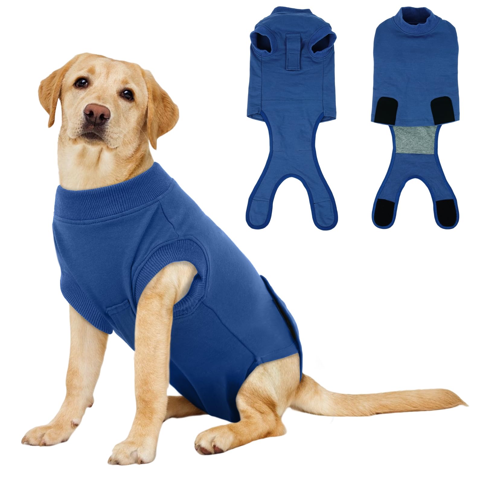Body médical en coton respirant anti léchage pour le repos du chien