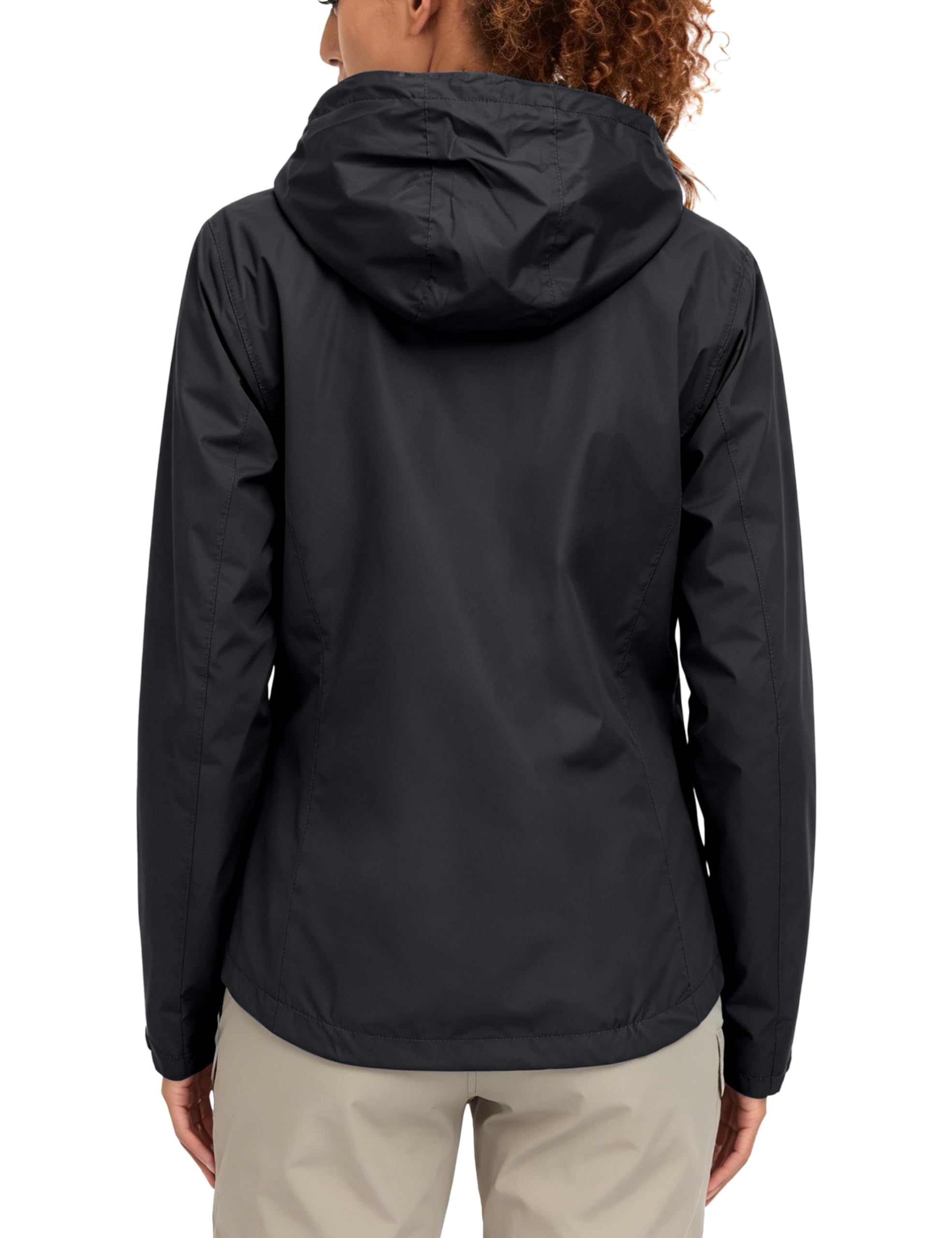 Little Donkey Andy Damen wasserdichte Regenjacke Leichte atmungsaktivem Regenjacke für Outdoor-Windbreaker zum Wandern, Reisen