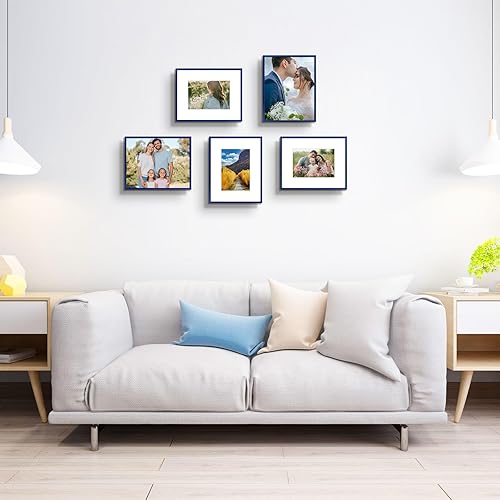 Vista 298 de Golden State Art - Portarretratos de aluminio de 18 x 24 pulgadas - con paspartú para fotos de 16 x 20 pulgadas o sin paspartú para póster de 18 x