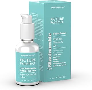 DERMAdoctor Pore Minimizer Niacinamide Serum for Face | Vitamin B3 Niacinamide Oil Control Pore Minimizer for Visible pores, Blackheads, Uneven Skin Tone, Redness, Oily Skin - Dermatologist Formulated
