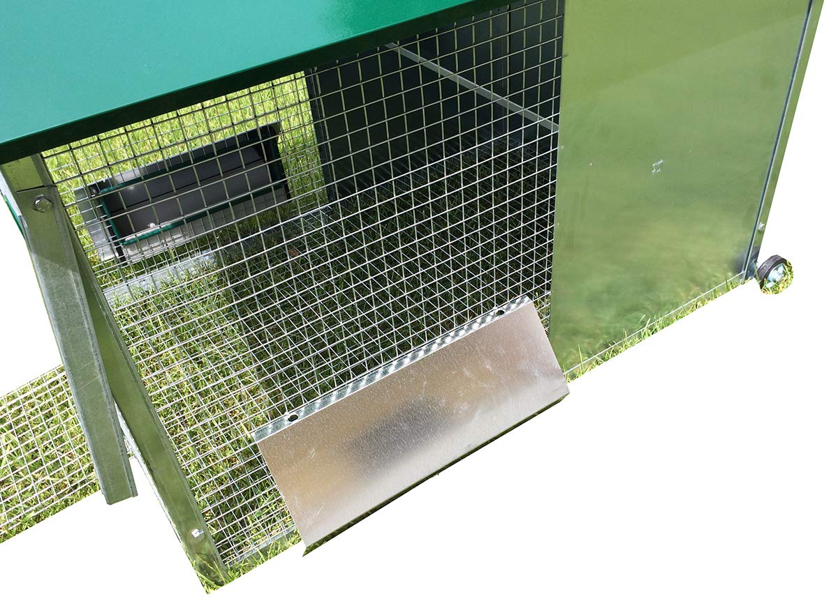 Pollaio Tosaerba. Casetta in Rete e Lamiera cm L 100 x P 180 x H 105. Per 10 Galline Ovaiole