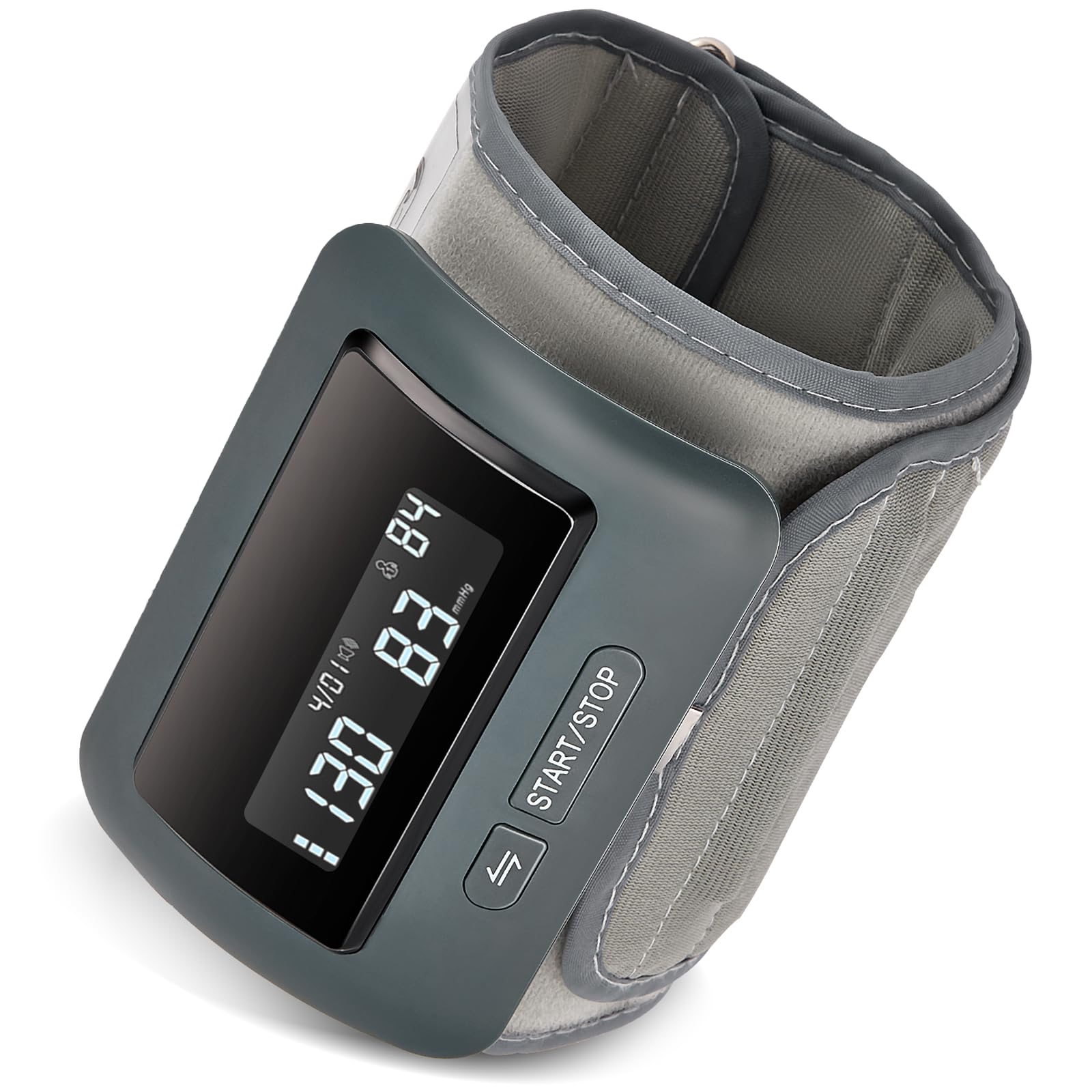Monitor de presión arterial inteligente para brazo con guía de voz – Monitor digital con batería recargable y brazalete – Ideal para usar en casa y fuera de ella