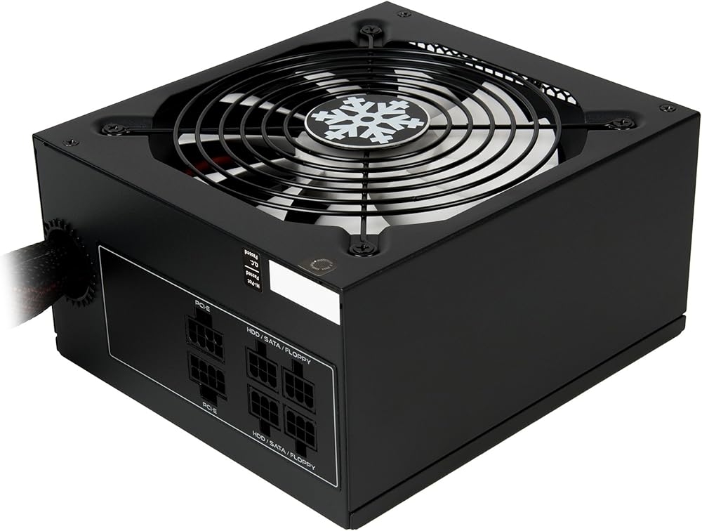Rosewill Computer Modular Power Supply/PSU, Glacier Series 500 Watt 80 Plus Bronze Certified PSU with Silent 135mm Fan with Auto Fan Speed Control thumbnail 3