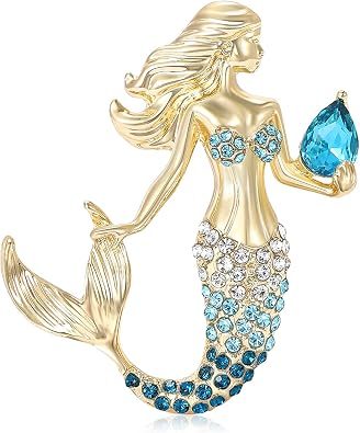 Ocean Theme Brooch for Women Enamel Marine Animal Lapel Pin Cute Sea Creature Badge Fashion Jewelry Accessories for Women