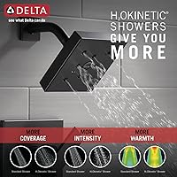 Vista 4 de Delta Faucet Ara - Kit de moldura desviadora de mango de ducha de 3 ajustes, kit de moldura de válvula desviadora cromada, desviador de ducha de 3