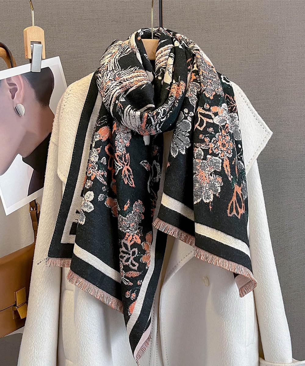 Scarf for Women Winter Warm Shawl Large Oversized Scarves Wraps Fashion Blanket Pashmina Shawl - Image 5