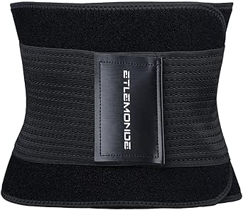 Baxobaso Cinturón Reductor De Cintura Para Ujeres Y Hobres Para Entrenaiento De Grasa Del