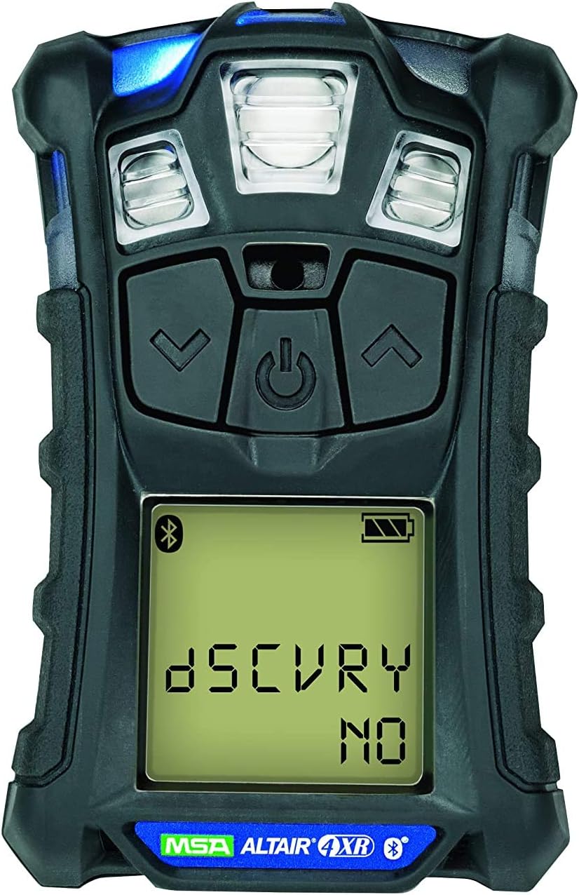 10178572 ALTAIR 4XR Multi-Gas Detector - (O2, H2S-LC, CO), Color: Charcoal, Portable Gas Monitor, Durable, Handheld, UL/CSA Approval, Instrument Only