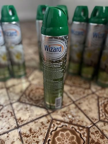 Miniatura 2 de Wizard The Magic of Fresh - Neutralizador de olores y ambientador, 10 onzas, floral blanco (paquete de 3) (el embalaje puede variar)