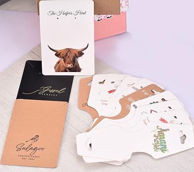 Custom Earring Display Cards,Necklace Hanging Cards