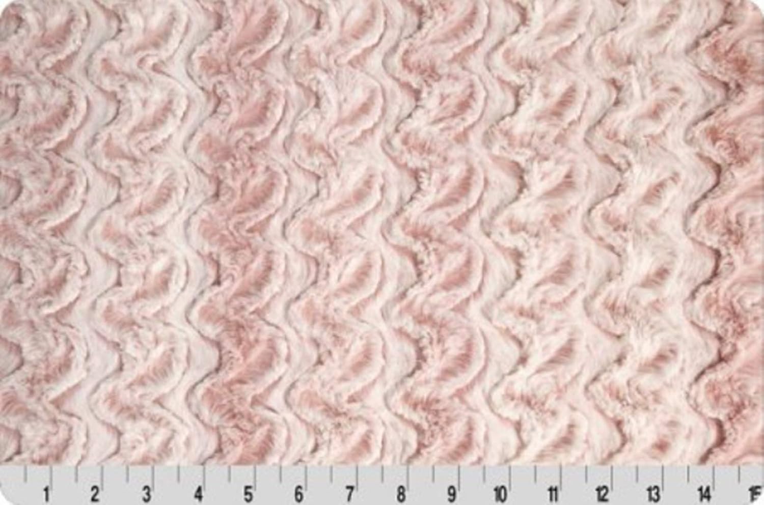 2 Yards of Paloma Rosewater Luxe Cuddle Minky