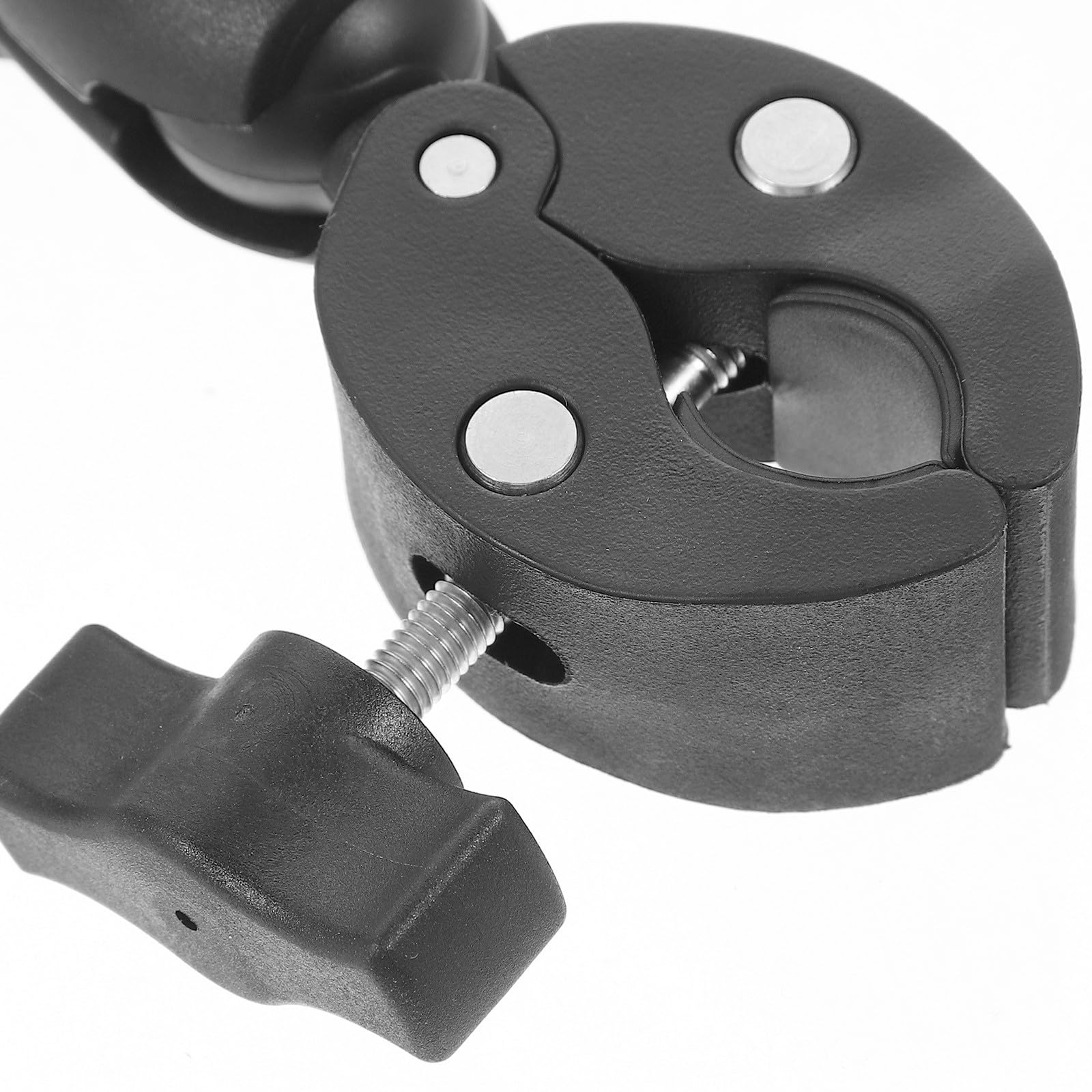 iplusmile 2 Pezzi Supporto Telefono Moto Morsetto, Testa a Sfera 25mm,