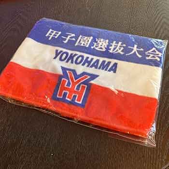 残少！甲子園出場★横浜高校の新作マフラータオル Amazon.co.jp: YOKOHAMA 横浜高校 タオル 野球部 横高 マフラー