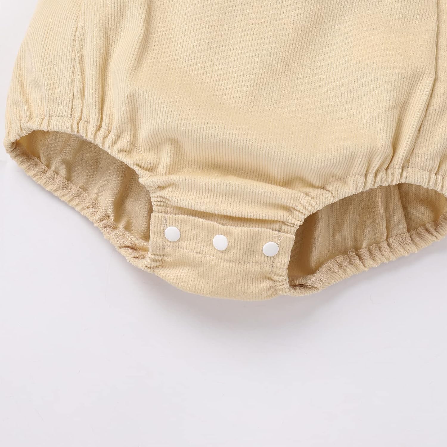 Baby Boys Girls 1st Birthday Outfit Boho Corduroy Romper Backless Overall First Birthday Cake Smash Photoshoot Outfit
