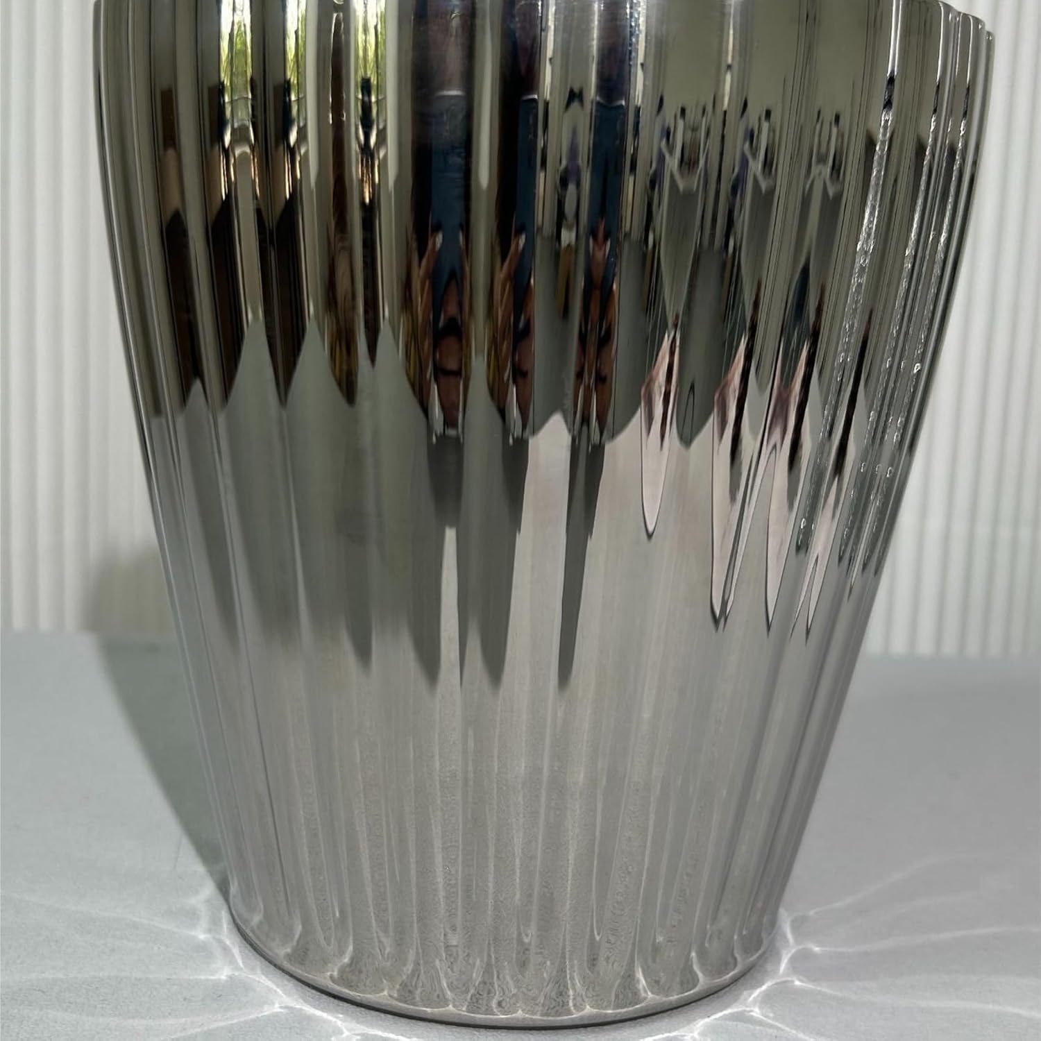 Stainless Steel Ice Bucket for Beer and Beverage Cooling Portable Wine Cooler