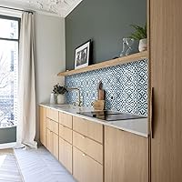 Vista 1 de Calcomanías de vinilo para azulejos de estilo bohemio para despegar y pegar, calcomanías autoadhesivas para azulejos de pared, calcomanías Acero