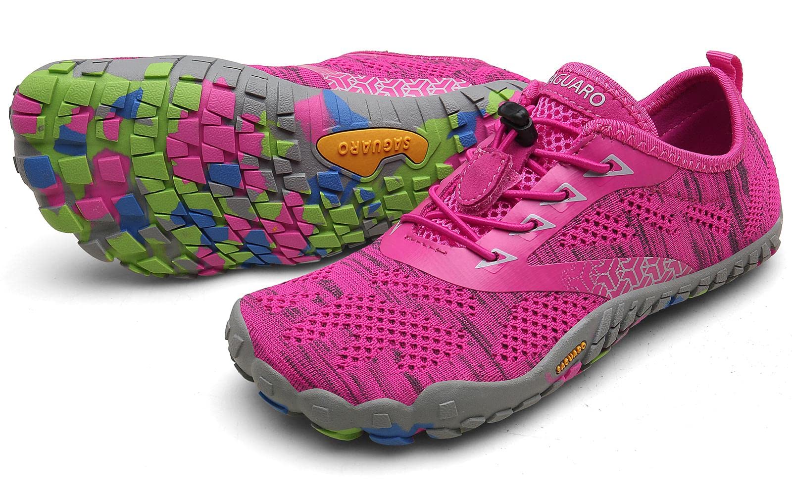 SAGUARO Barefoot Zapatillas de Trail Running Minimalistas Zapatillas de Deporte Exterior Interior Zapatos de Deportes Acuaticos,Unisex-Adulto