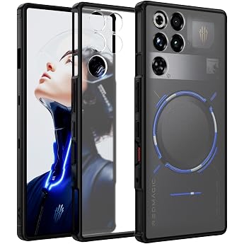 ZHMECOCASE Case for REDMAGIC 11 Pro / 11S Pro - [Matte Translucent] [Military Standard Protection] [Ultra Slim Hybrid Design]
