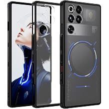 ZHMECOCASE H lle f r REDMAGIC 11 Pro / 11S Pro   [Matt transluzent] [Milit rstandard-Schutz] [Ultraflaches Hybrid-Design] Sto feste Case Schwarz