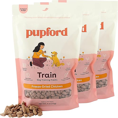 Pupford Golosinas de entrenamiento liofilizadas para perros, más de 1400 golosinas para cachorros y perros, bajas en calorías, golosinas de disponible en Yaxa Colombia