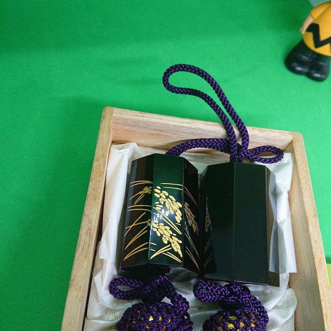 Amazon.co.jp: 輪島塗 風鎮 沈金 稲穂 桐箱入 : ホーム＆キッチン