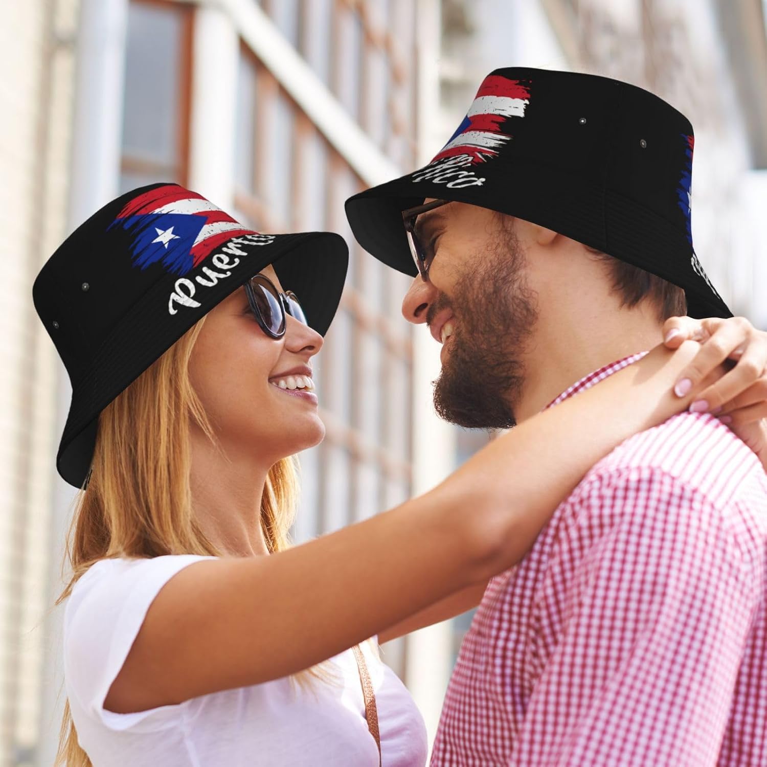 Puerto Rico Flag Bucket Hat Summer Sun Travel Beach Fisherman Cap Puerto Rico Hats for Men Women - Image 5