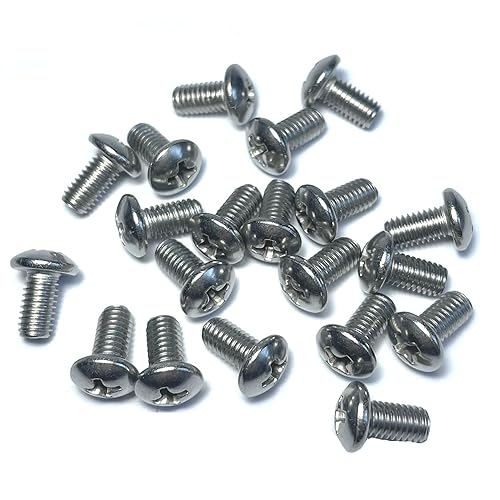 Miniatura 2 de 20 tornillos C40 para piezas de tornillos Polaris 280, tornillos de cabeza plana de acero inoxidable de 10-32 x 3/8 pulgadas para piezas de limpieza