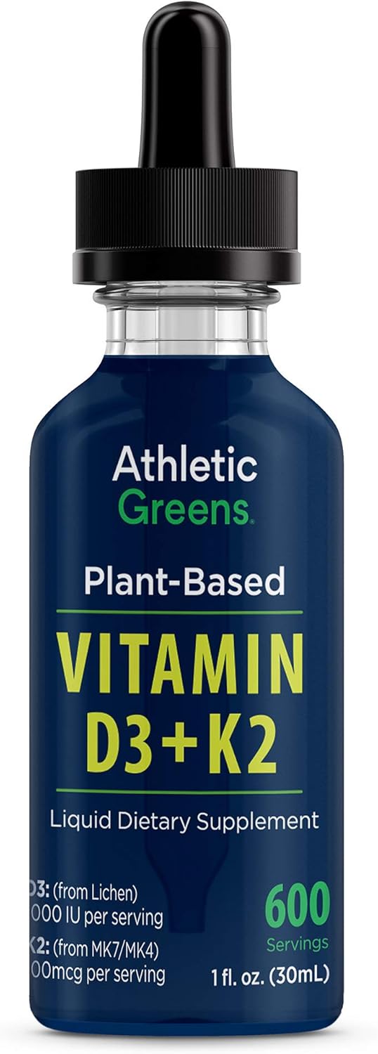 Athletic Greens Suplemento dietético líquido vegano D3 K2