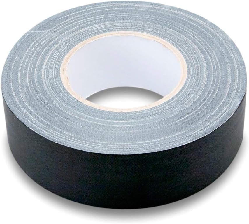Hosa GFT-447BK-BULK Gaffer Tape, Black, 2 Inches x 60 Yards