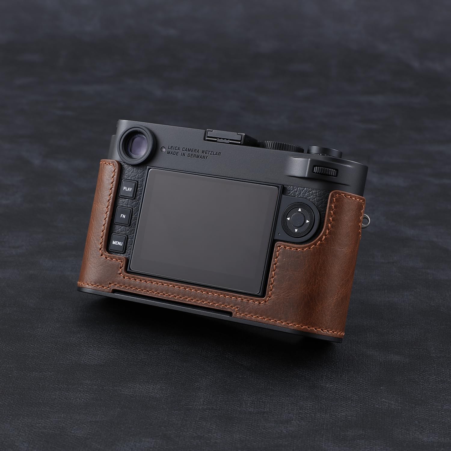 SIUTATDSH カメラハーフケース Leica M11/M11-P用 ビンテージメタル ダチョウの皮 カメラ保護ケース スタイリッシュ ポータブル 耐衝撃 ( Amazon.co.jp: SIUTATDSH カメラハーフケース Leica M11/M11-P用