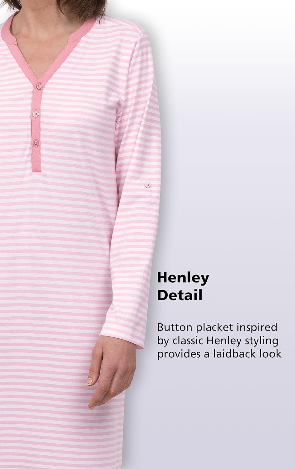 PajamaGram womens Women Nightgown - Image 4