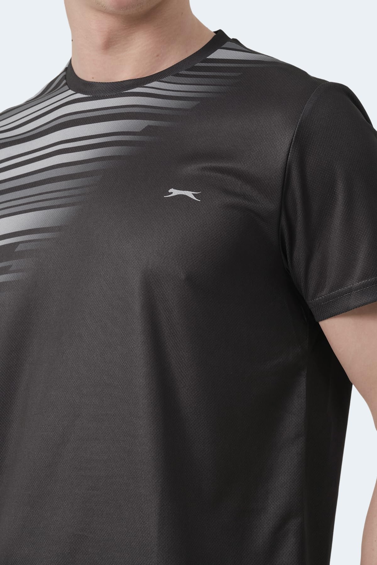 Slazenger RAVEN Erkek Siyah Tişört