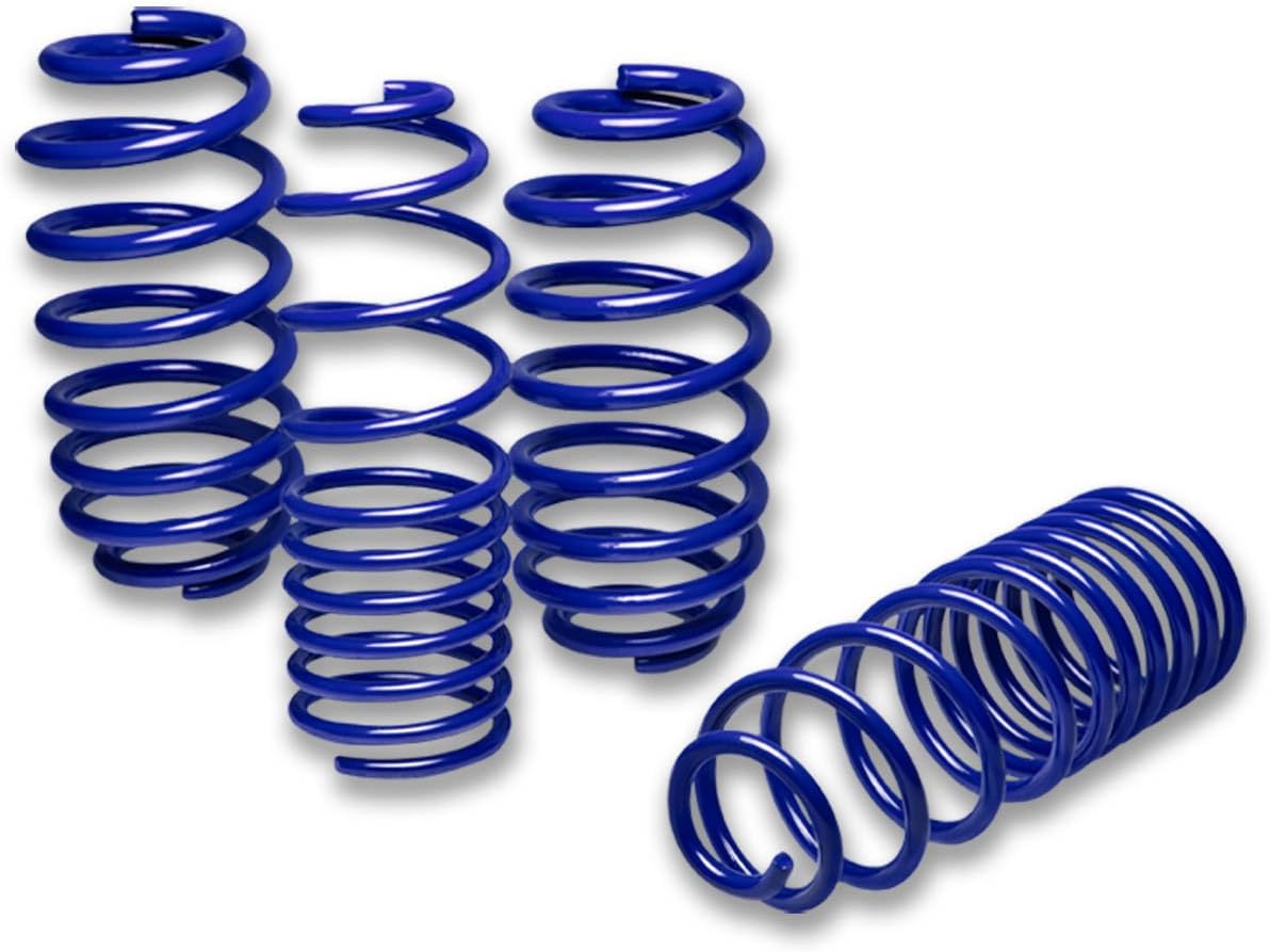 DNA Motoring LS-VWG06-BL Suspension Lowering Spring