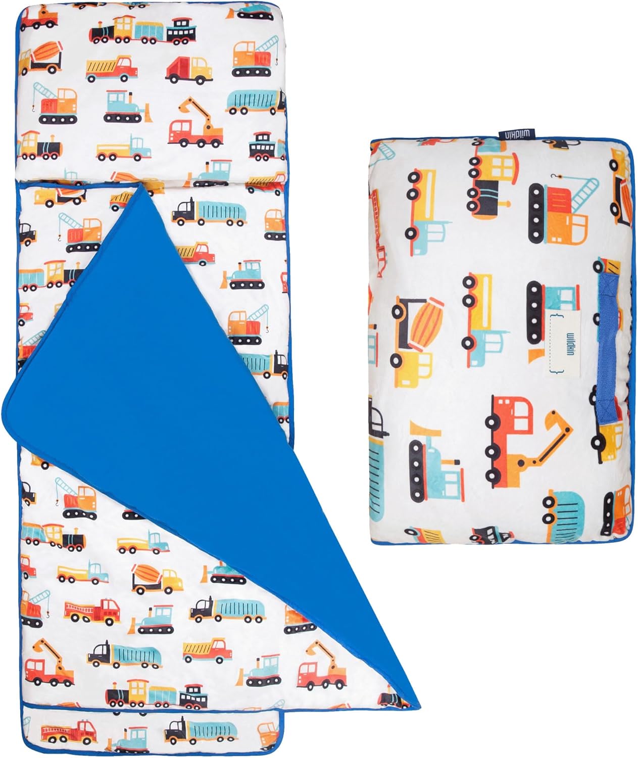 Wildkin Kids Velour Nap Mat – Soft, Cozy, Convenient for Daycare & Preschool