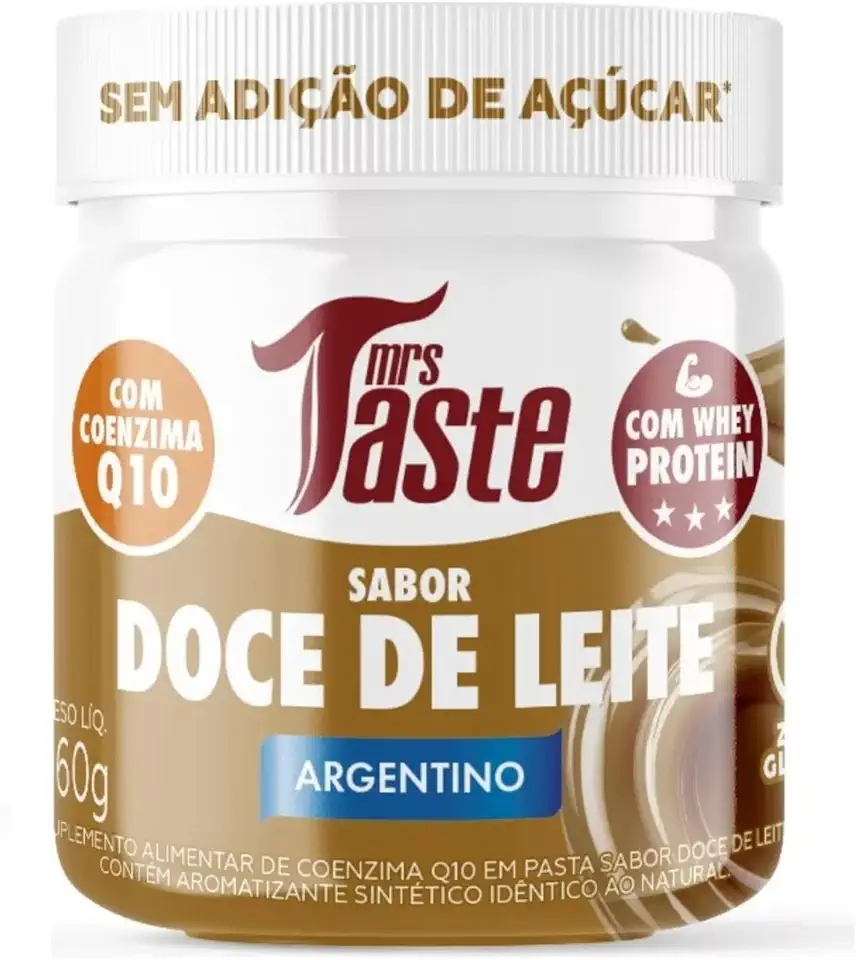 Creme de Doce de Leite com CoQ10 160g Mrs Taste