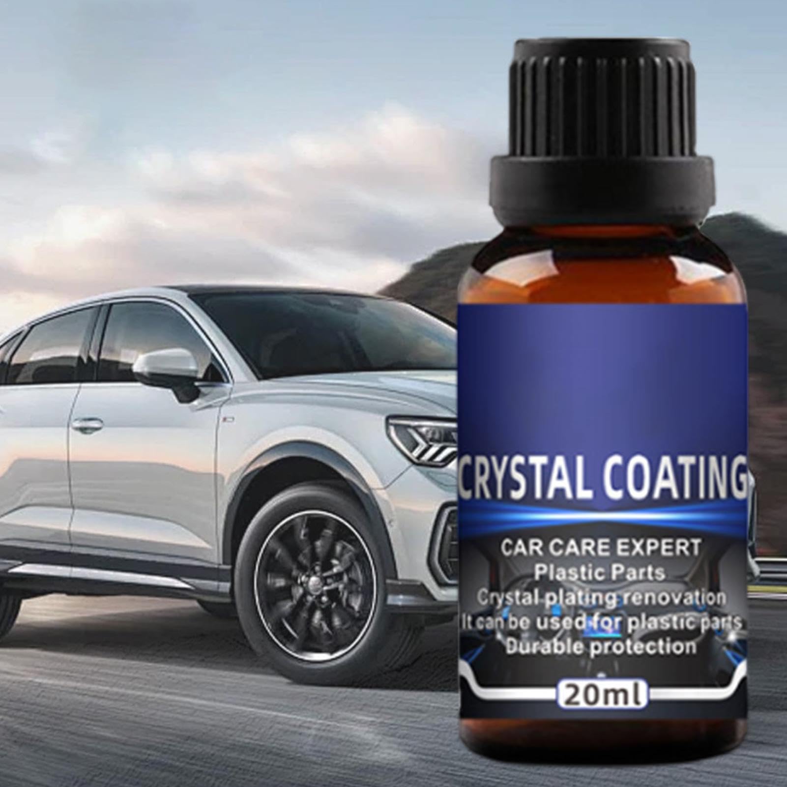 Crème Rénovatrice Intérieur Auto | Pour Sièges, Tableau De Bord, Volant | Restaure Et Protège Plastique, Cuir | Flacon 50g Ou 80g