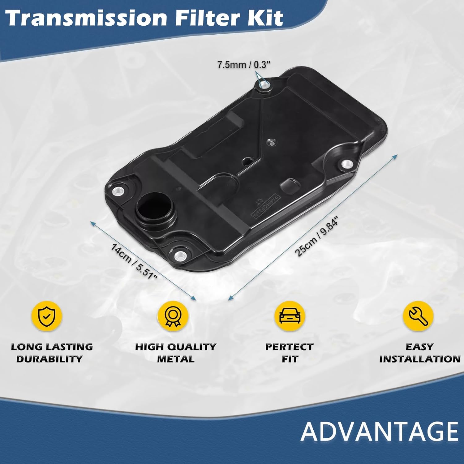 A760 AB60E AB60F Automatic Transmission Oil Filter kit Fits for GX460 LAND CRUISER LX570 SEQUOIA TUNDRA Replaces# 35330-60060