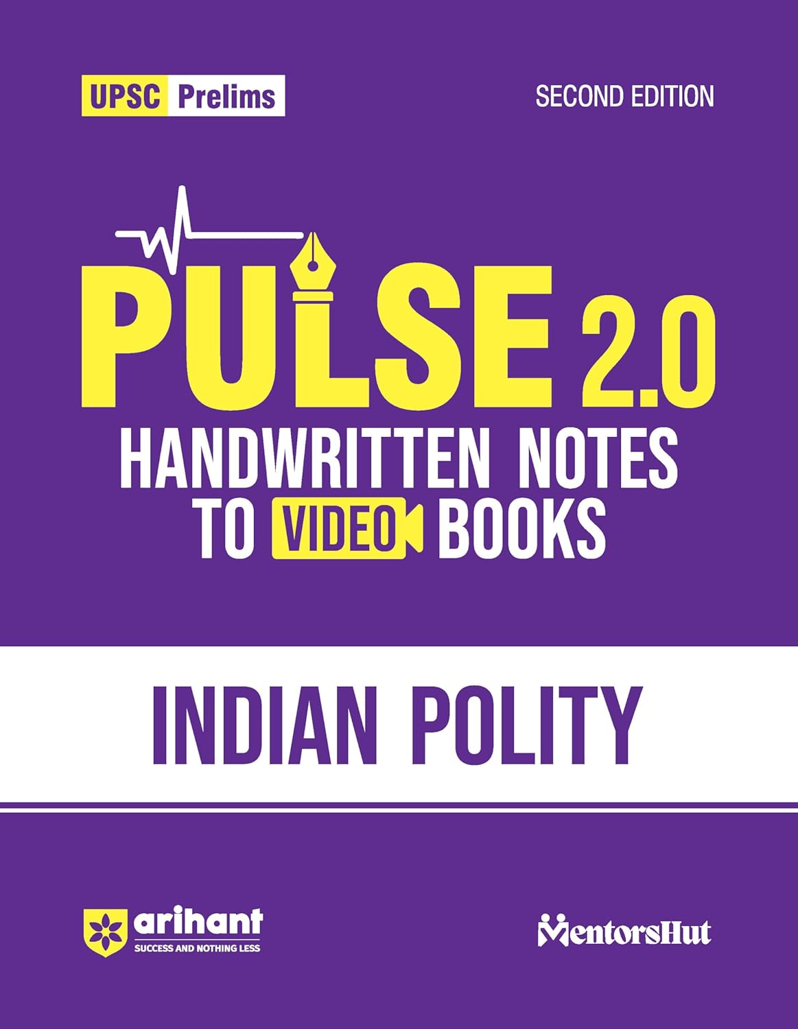 (Old Edition) Arihant UPSC Prelims Modern Indian Polity India 2025 (PULSE 2.0 Handwritten Notes Series)