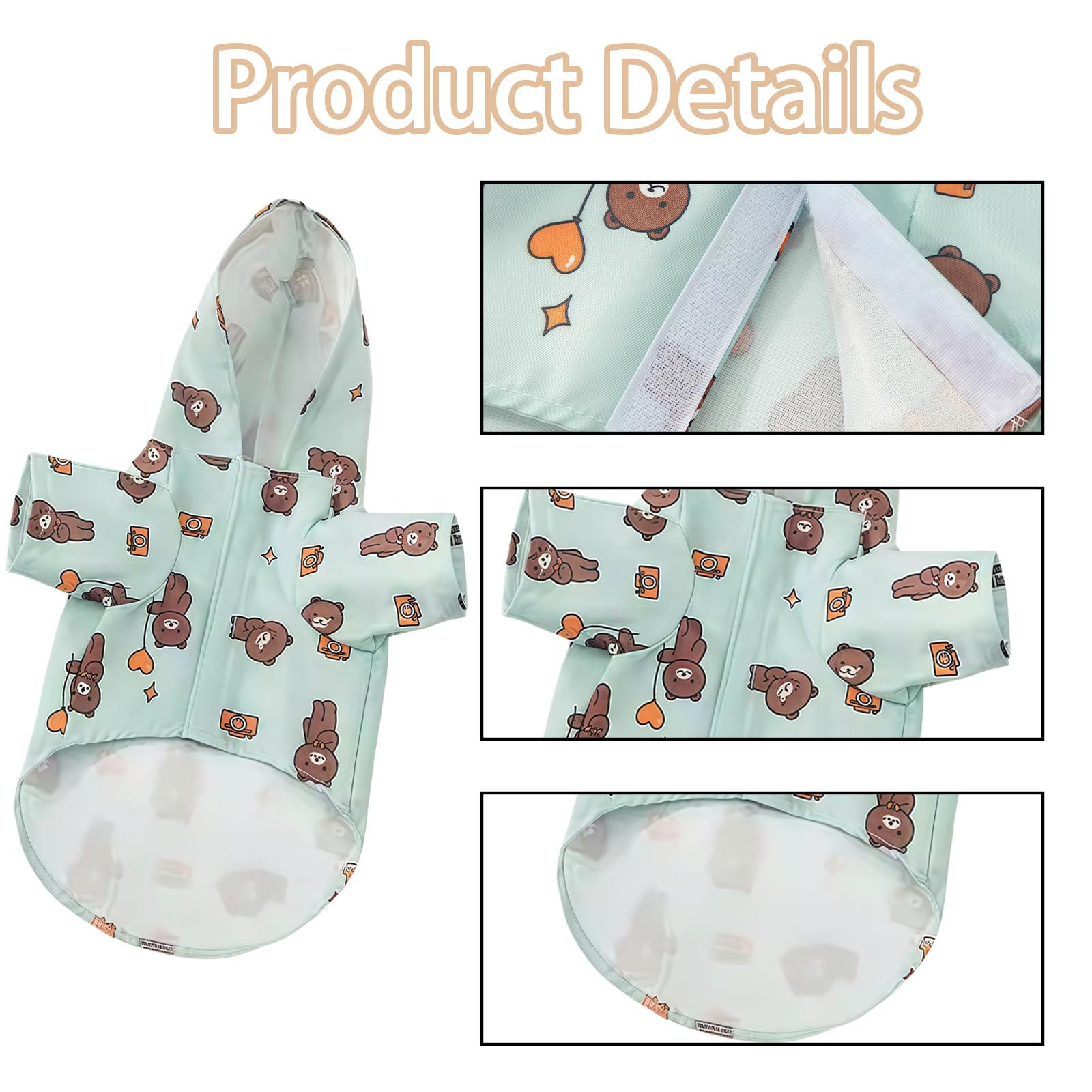 MUNSKT Dog Raincoat Waterproof Lightweight - Image 3