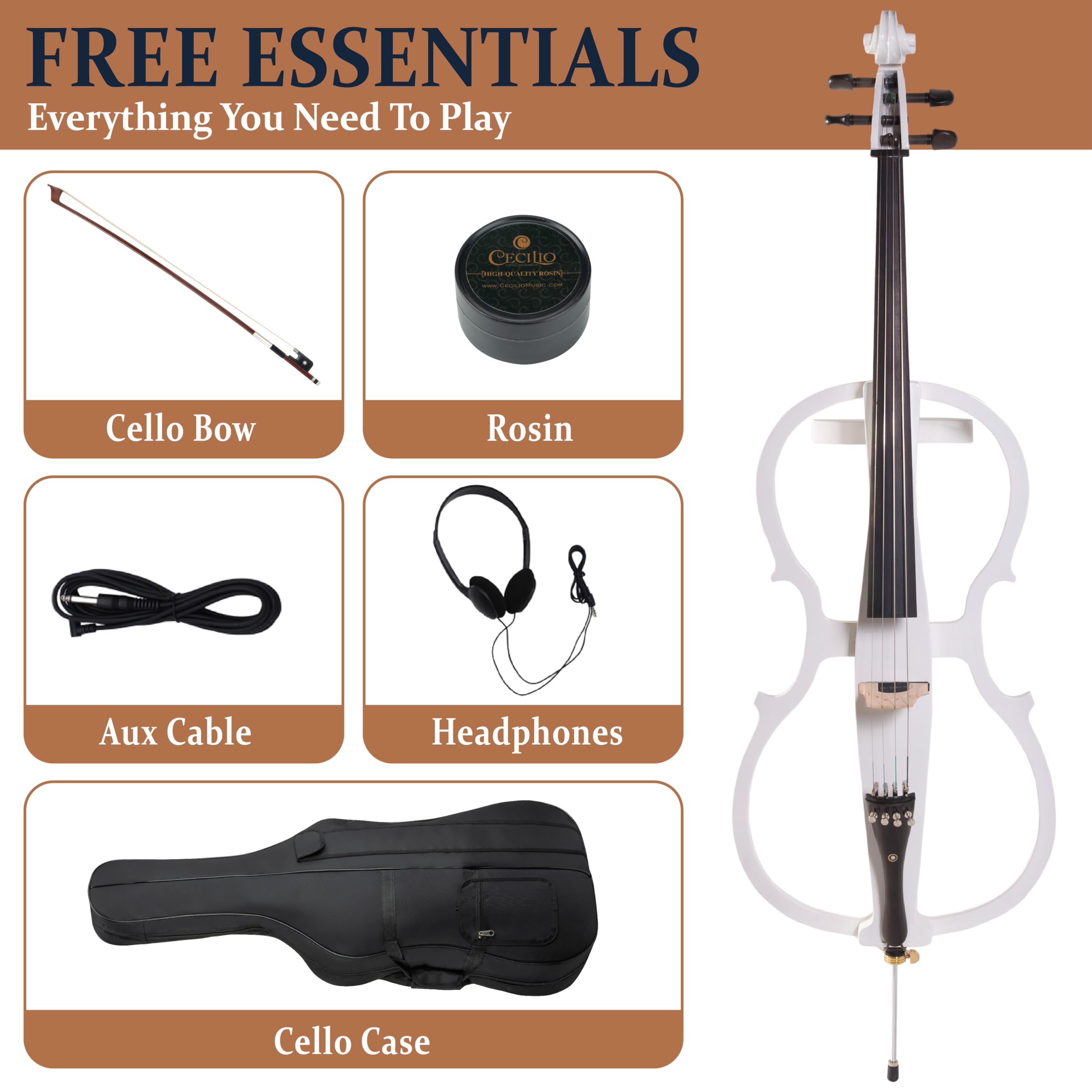 Amazon.com: Cecilio: Electric Cellos